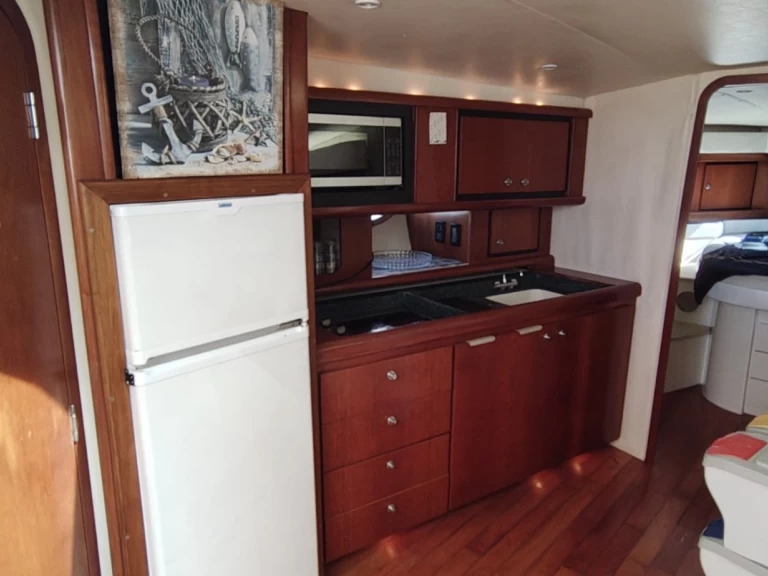 Trojan Carver 440 charter bareboat eller skeppad i Terracina