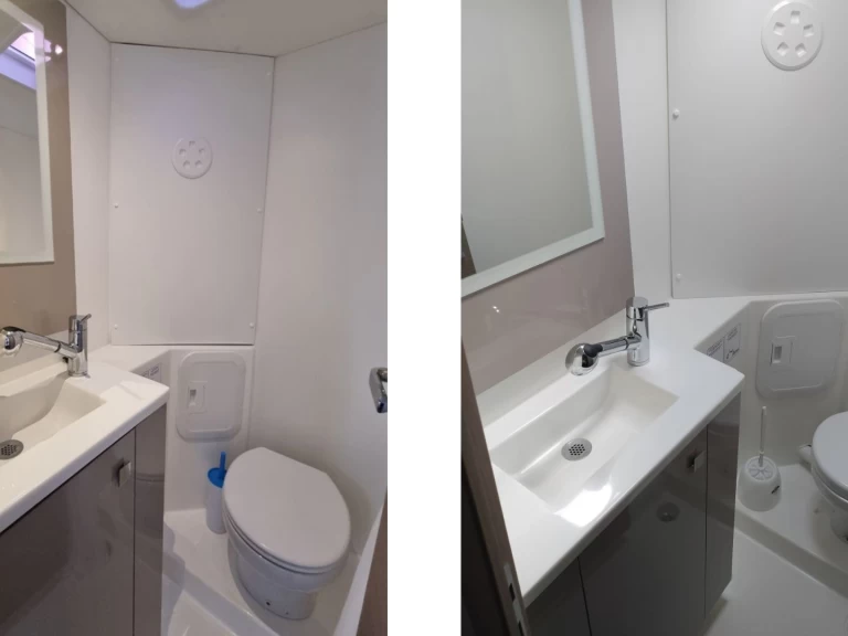 Fountaine Pajot Isla 40 charter bareboat eller skeppad i Cagliari