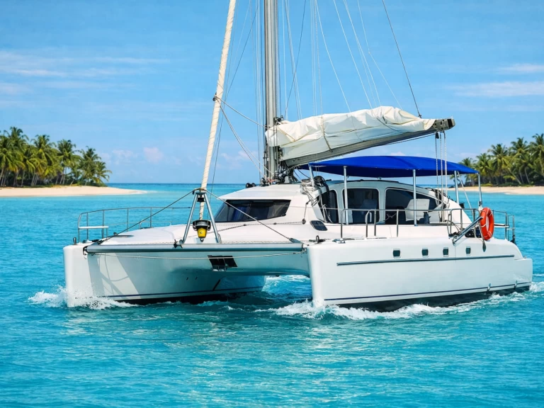 Uthyrning Katamaran  i Flamingo - Fountaine Pajot Bahia 46
