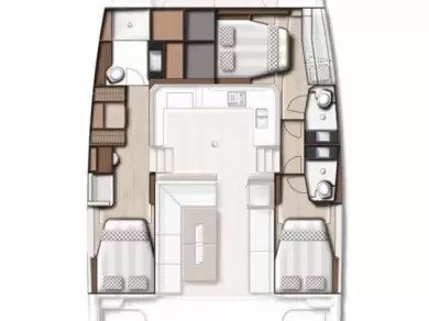 Bali Bali Catspace Voile charter bareboat eller skeppad i Palma de Mallorca