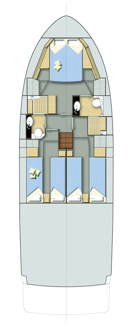Bavaria Virtess 420 Fly charter bareboat eller skeppad i Trogir 
