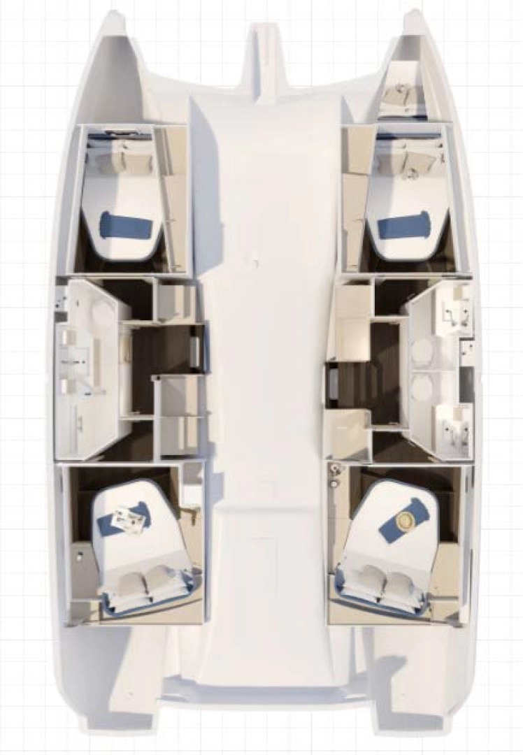 Båtuthyrning Fountaine Pajot Fountaine Pajot FP 41 Quatuor 3 i Pula  på Samboat 