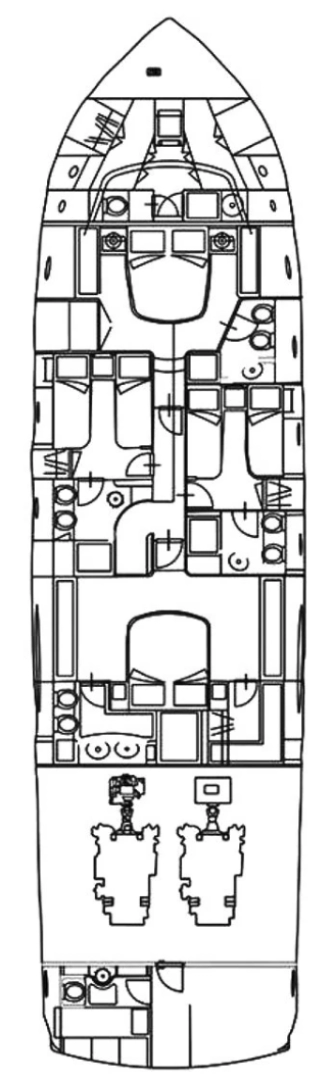 Spertini Alalunga Alalunga 78 charter bareboat eller skeppad i Elliniko 