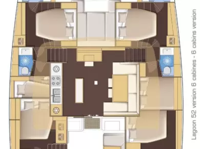 Katamaran  för uthyrning Alimos till det bästa priset 