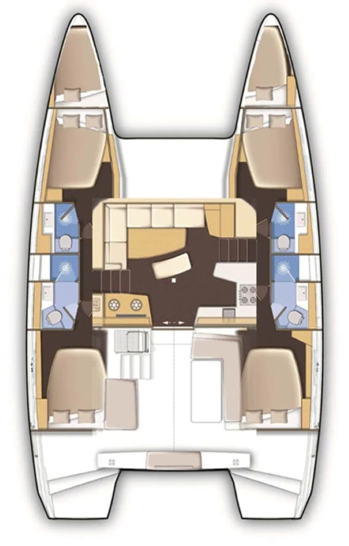 Hyr en Lagoon Lagoon 42 Trogir  