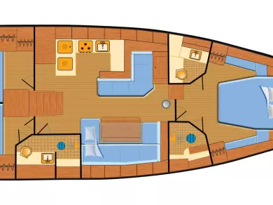 Uthyrning Rogoznica - Bénéteau Oceanis 51.1 av Samboat 