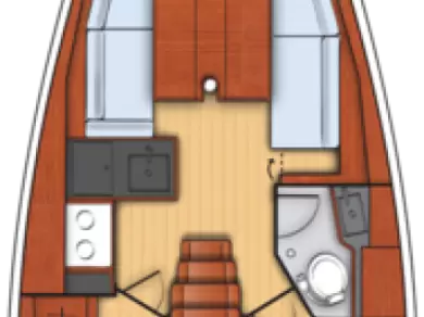 Hyr en Bénéteau Oceanis 35.1 Split  