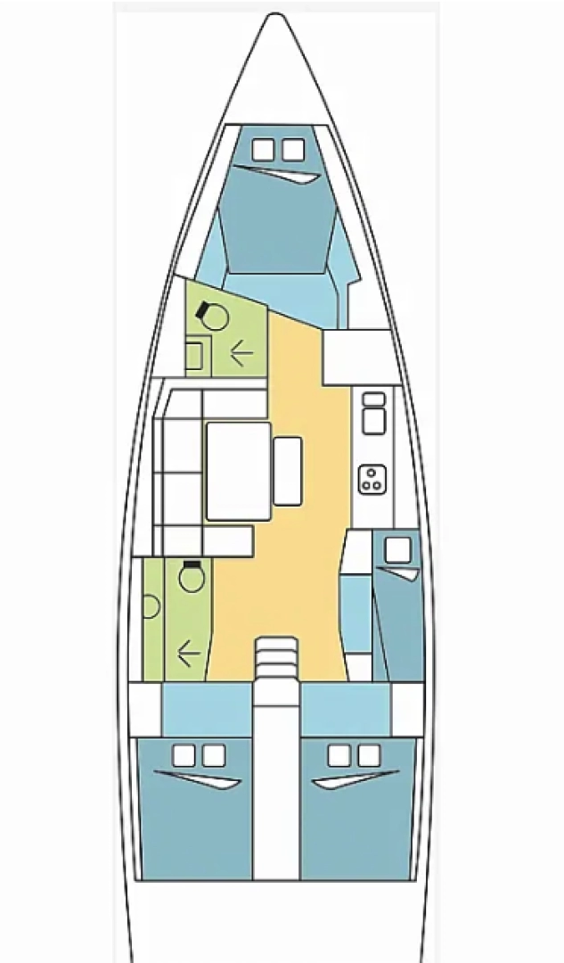 Yacht charter Ávdira billig Dufour 430