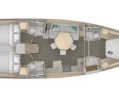 Uthyrning Segelbåt  i Alimos - Dufour Dufour 44