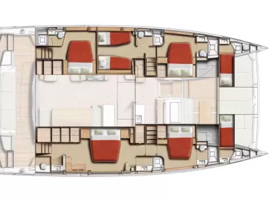 Yacht charter Kaštela billig Bali 5.8