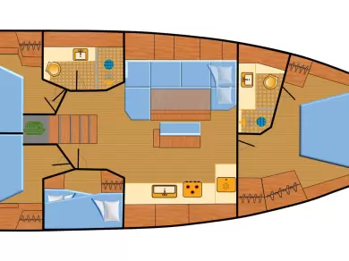 Hyr en Hanse Hanse 460 Can Pastilla 