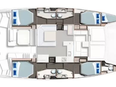 Uthyrning Katamaran  Leopard Catamarans / Robertson & Caine med en båtlicens 