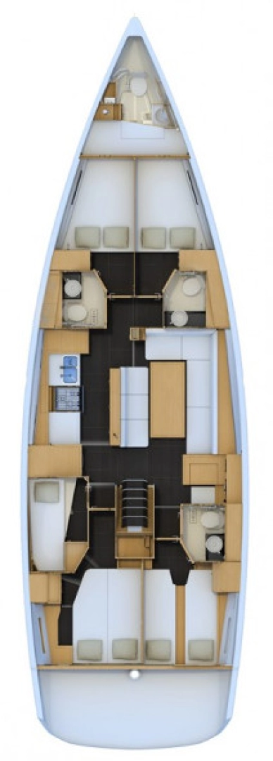 Båtuthyrning Jeanneau Jeanneau 54 i Split  på Samboat 