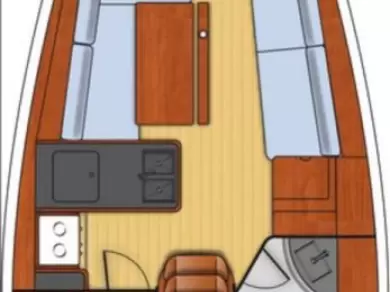 Hyr en Bénéteau Oceanis 31 Split  