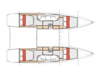 Yacht charter Zaton billig Excess 13 - 4 + 1 cab.