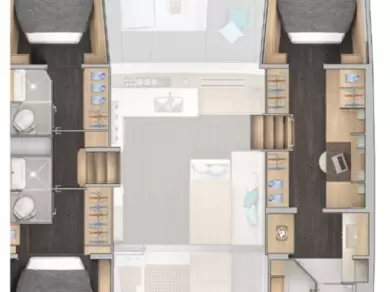 Hyra Katamaran  med eller utan skeppare Lagoon Parham Town 