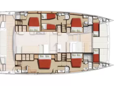 Uthyrning Katamaran  Bali med en båtlicens 