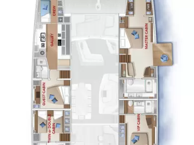 Hyr en Lagoon Lagoon Seventy 7 Split  