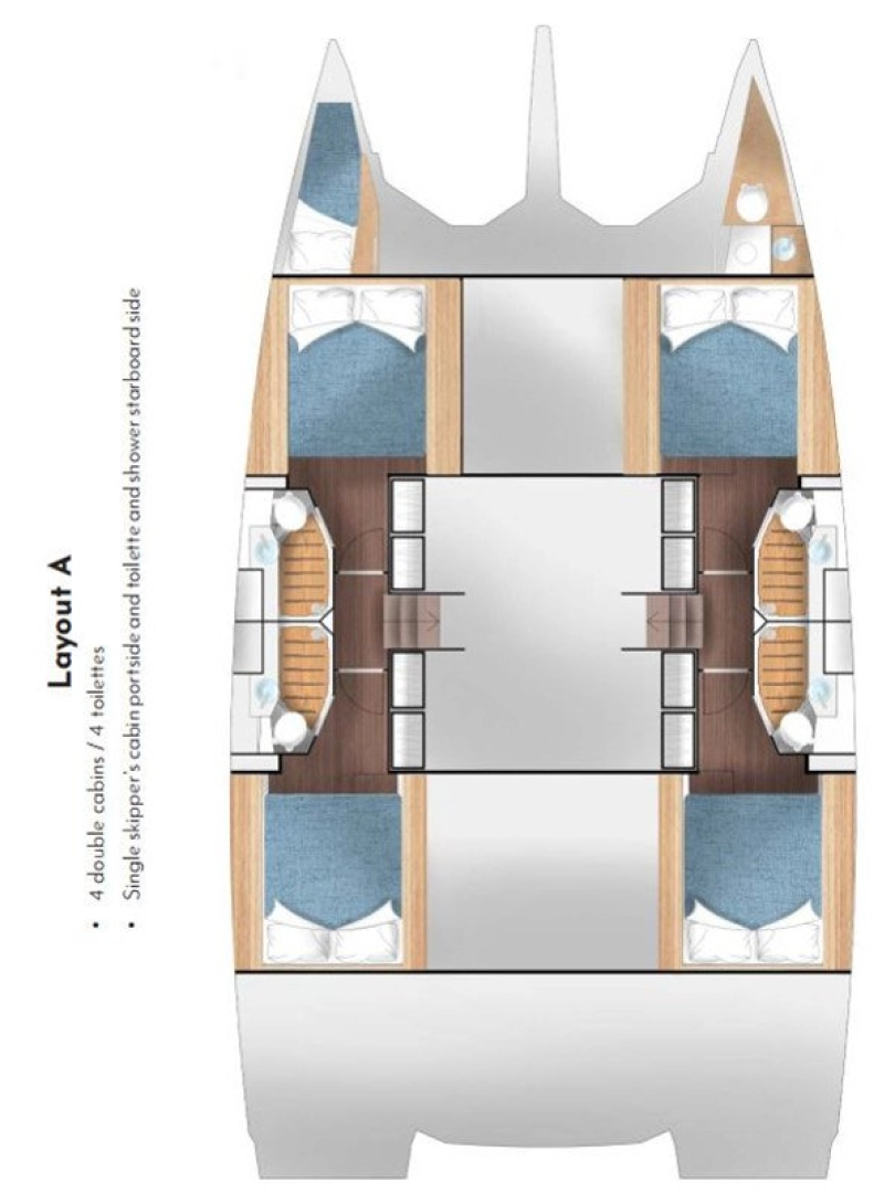 Yacht charter Primošten  billig Cervetti 44 - 4 + 1 cab.
