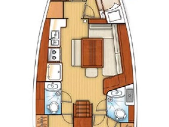 Bénéteau Oceanis 43 charter bareboat eller skeppad i Deme of Volos