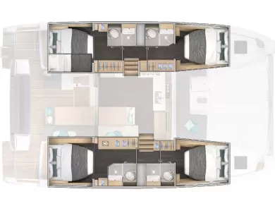 Uthyrning Benítses - Lagoon Lagoon 43 av Samboat 