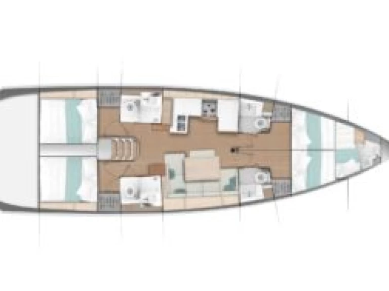 Jeanneau Sun Odyssey 490 charter bareboat eller skeppad i Neo Klima