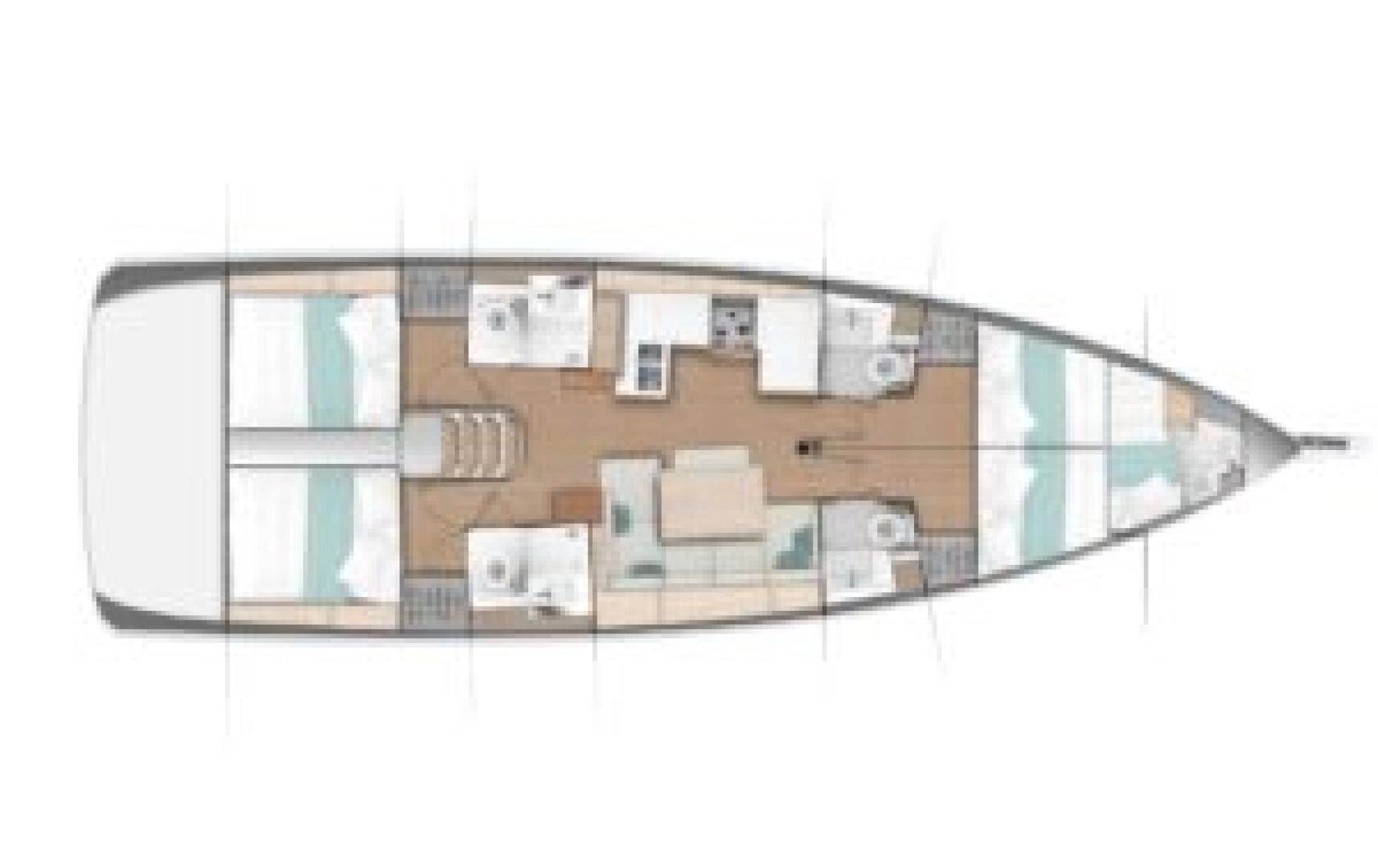 Jeanneau Sun Odyssey 490 charter bareboat eller skeppad i Neo Klima