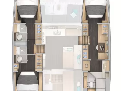 Uthyrning Katamaran  Lagoon med en båtlicens 