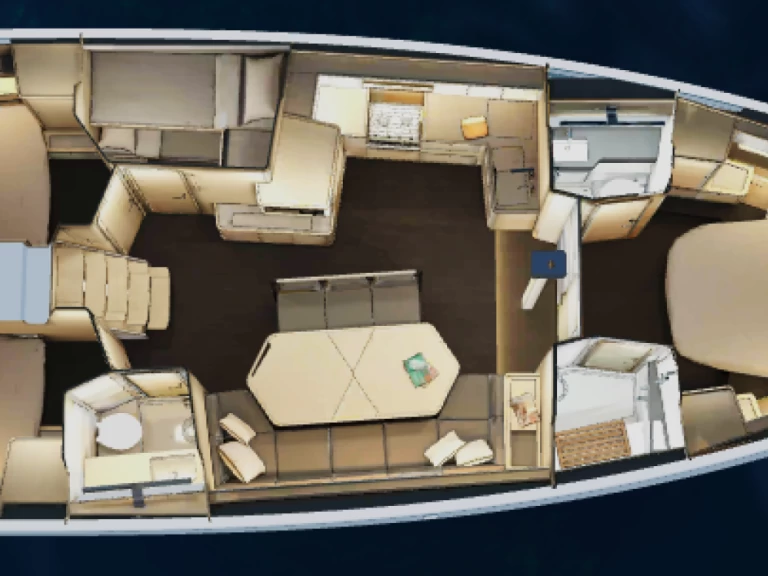 Uthyrning Segelbåt  Dufour med en båtlicens 