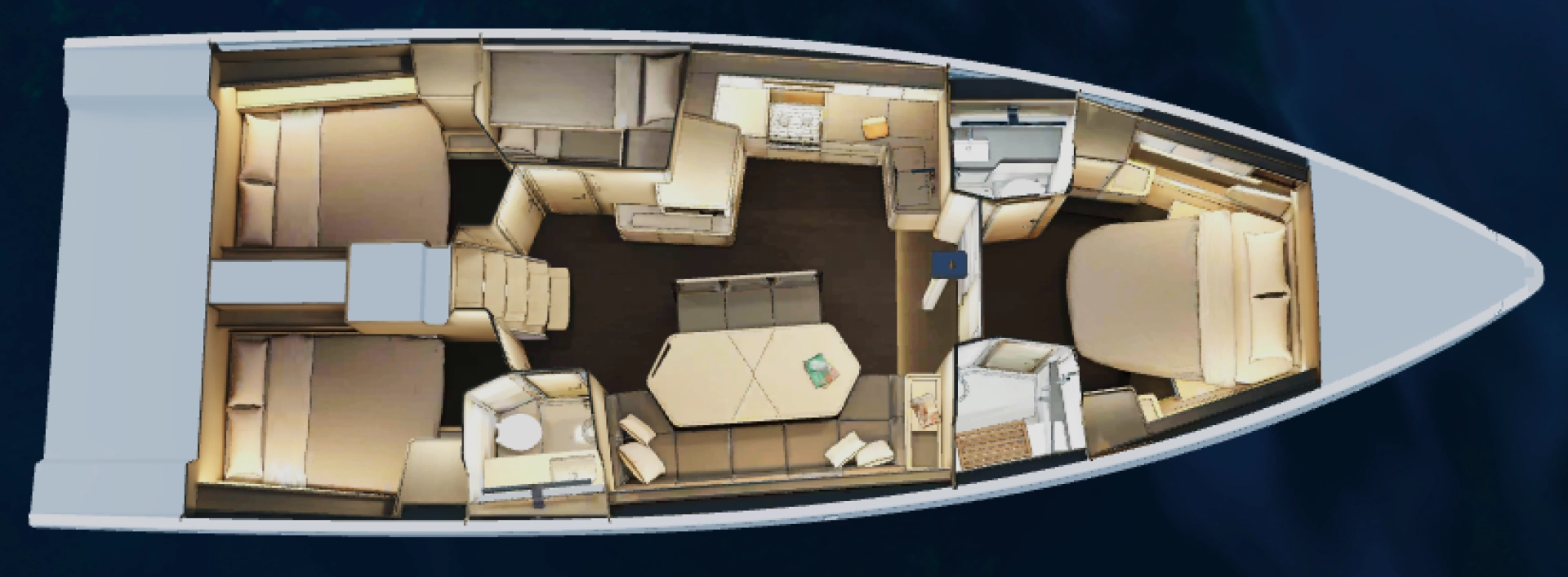 Uthyrning Segelbåt  Dufour med en båtlicens 