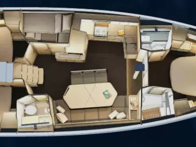 Uthyrning Segelbåt  Dufour med en båtlicens 