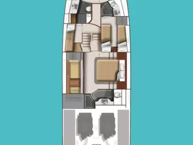 Hyra Lyx yacht med eller utan skeppare Galeon Split  