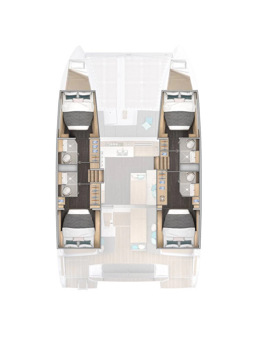 Hyr en Lagoon Lagoon 43 Rogoznica 