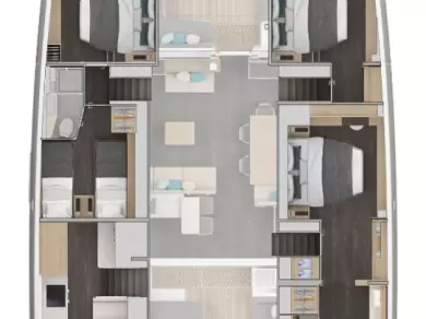 Katamaran  för uthyrning Portisco till det bästa priset 