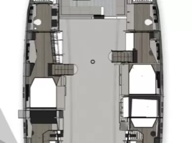 Uthyrning Katamaran  Wave Catamarans med en båtlicens 