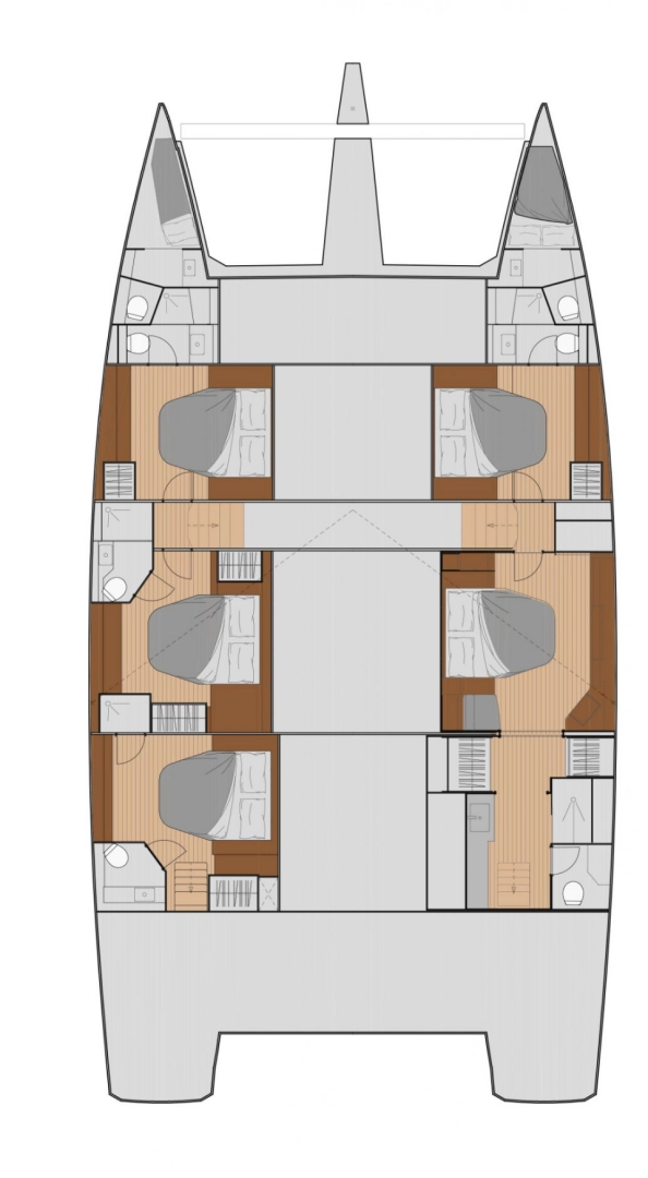 Uthyrning Split  - Fountaine Pajot Fountaine Pajot Samana 59 av Samboat 