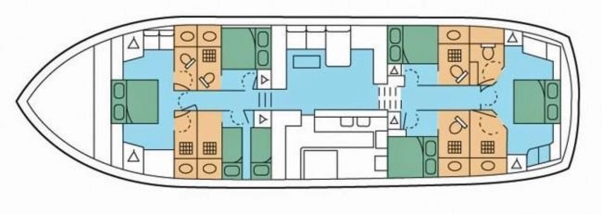 Custom Made Beyaz Lale charter bareboat eller skeppad i Kos 