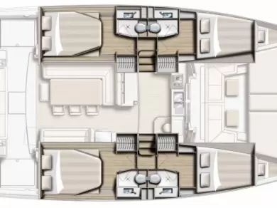Uthyrning Katamaran  Bali med en båtlicens 