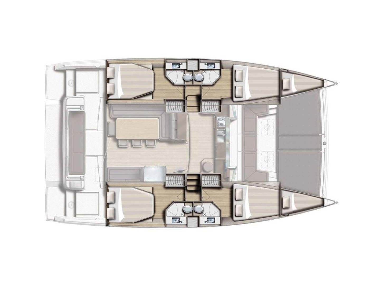 Bali Bali 4.3 charter bareboat eller skeppad i Capo d'Orlando