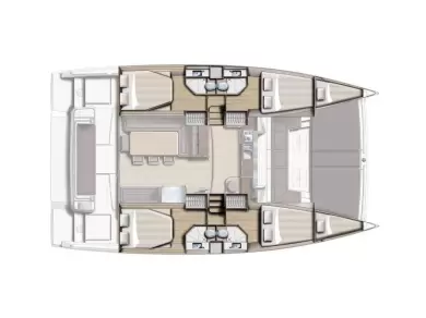 Bali Bali 4.3 charter bareboat eller skeppad i Capo d'Orlando