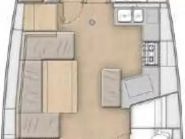 Uthyrning Segelbåt  Bénéteau med en båtlicens 