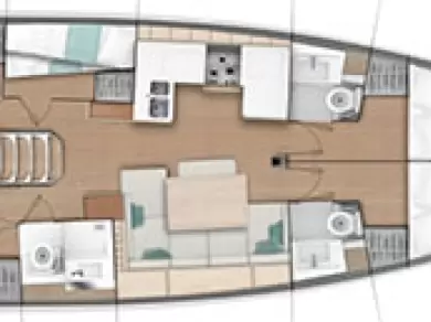 Yacht charter Capo d'Orlando billig Sun Odyssey 490