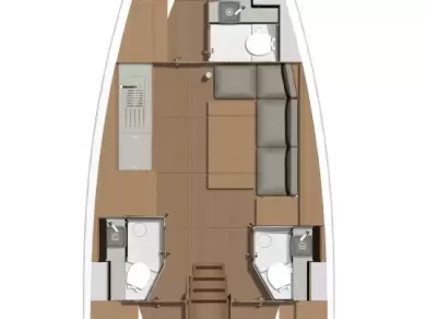 Hyra Segelbåt  med eller utan skeppare Dufour Palermo 