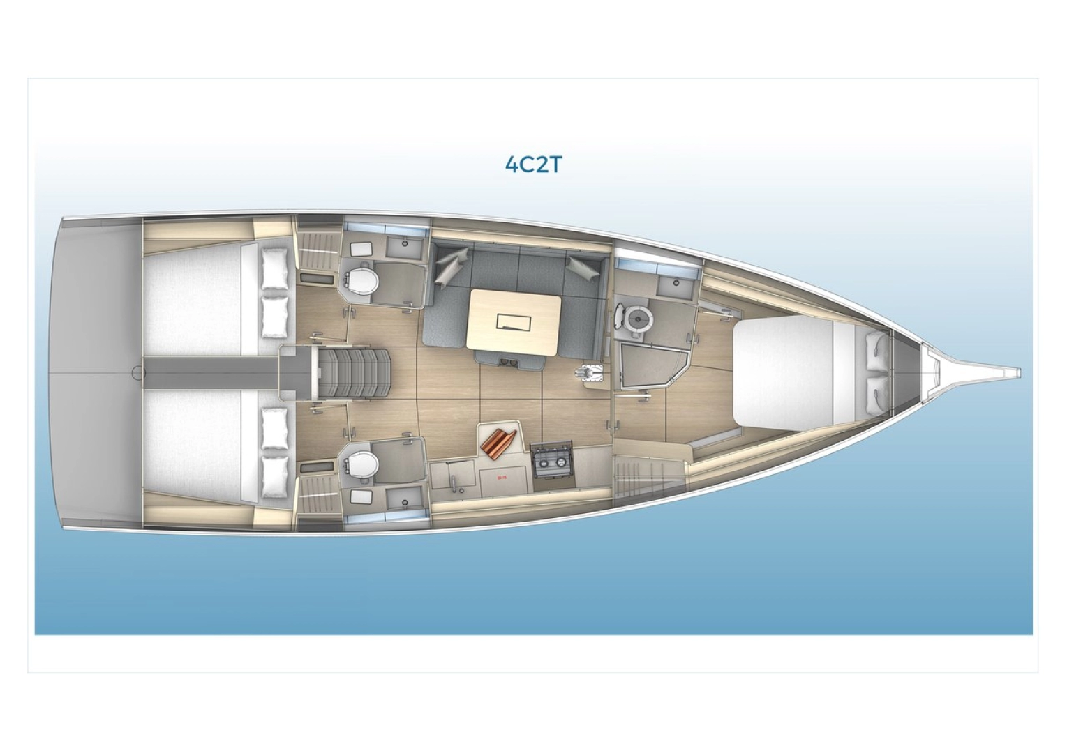 Uthyrning Cagliari - Dufour Dufour 41 av Samboat 
