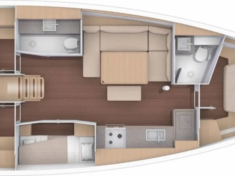 Hyra Segelbåt  med eller utan skeppare Dufour Procida 