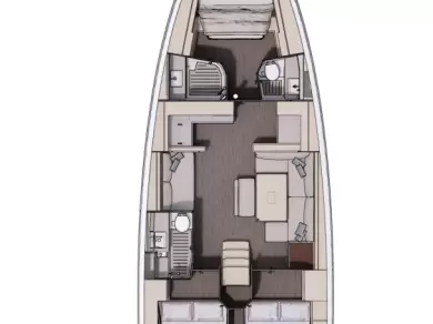 Dufour Dufour 470 charter bareboat eller skeppad i Cagliari