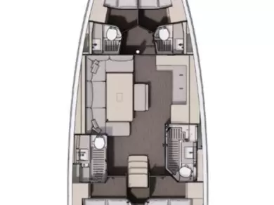 Yacht charter Palermo billig Dufour 470