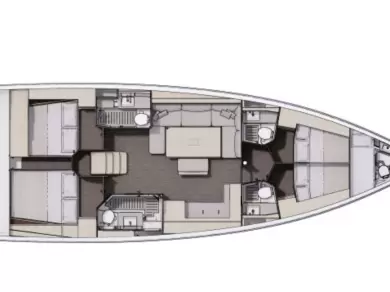 Hyra Segelbåt  med eller utan skeppare Dufour Palermo 