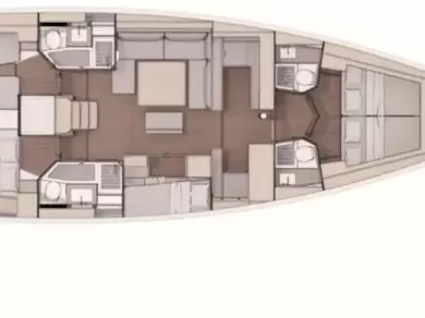 Dufour Dufour 530 charter bareboat eller skeppad i Procida