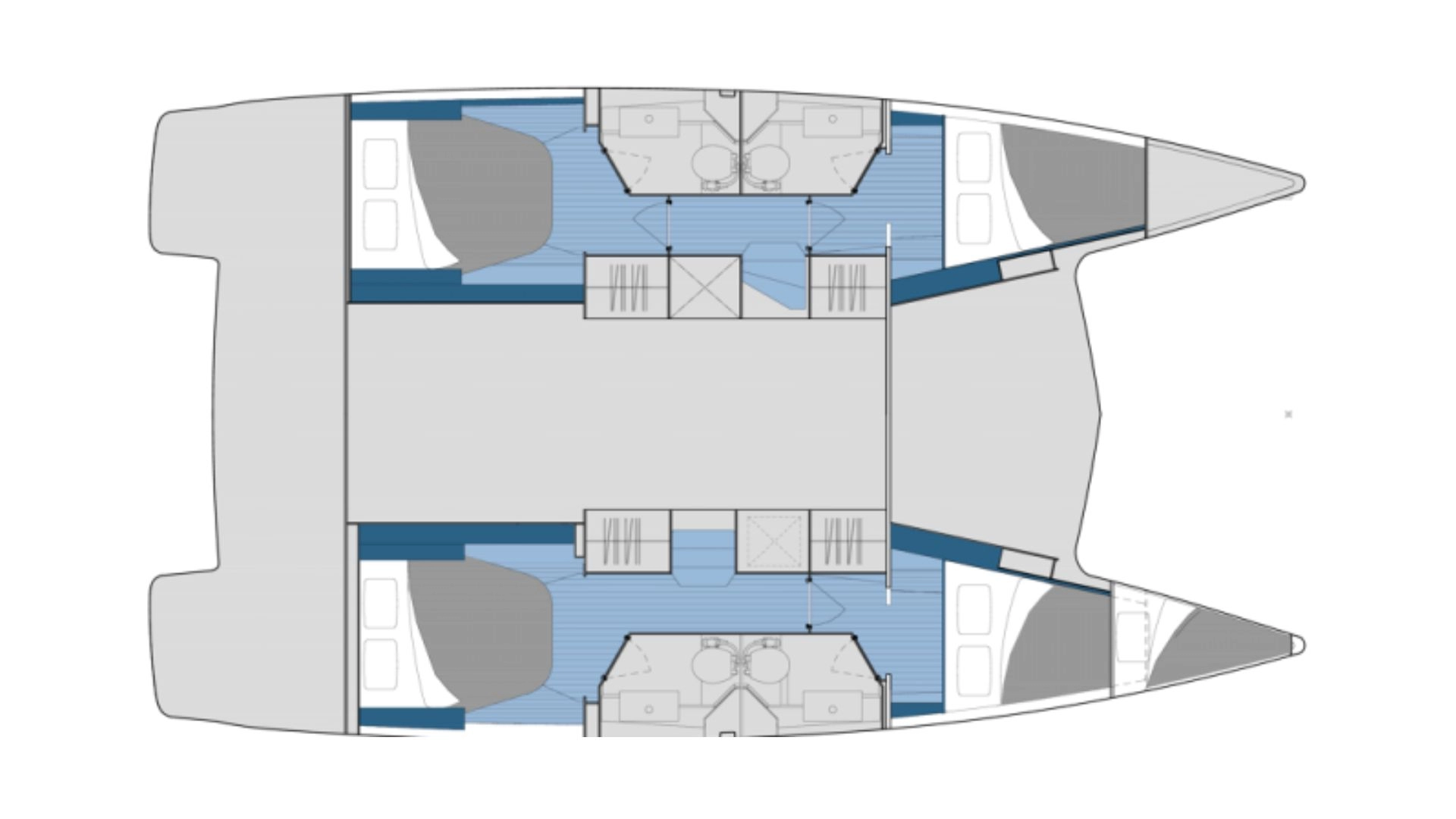 Katamaran  för uthyrning Cagliari till det bästa priset 